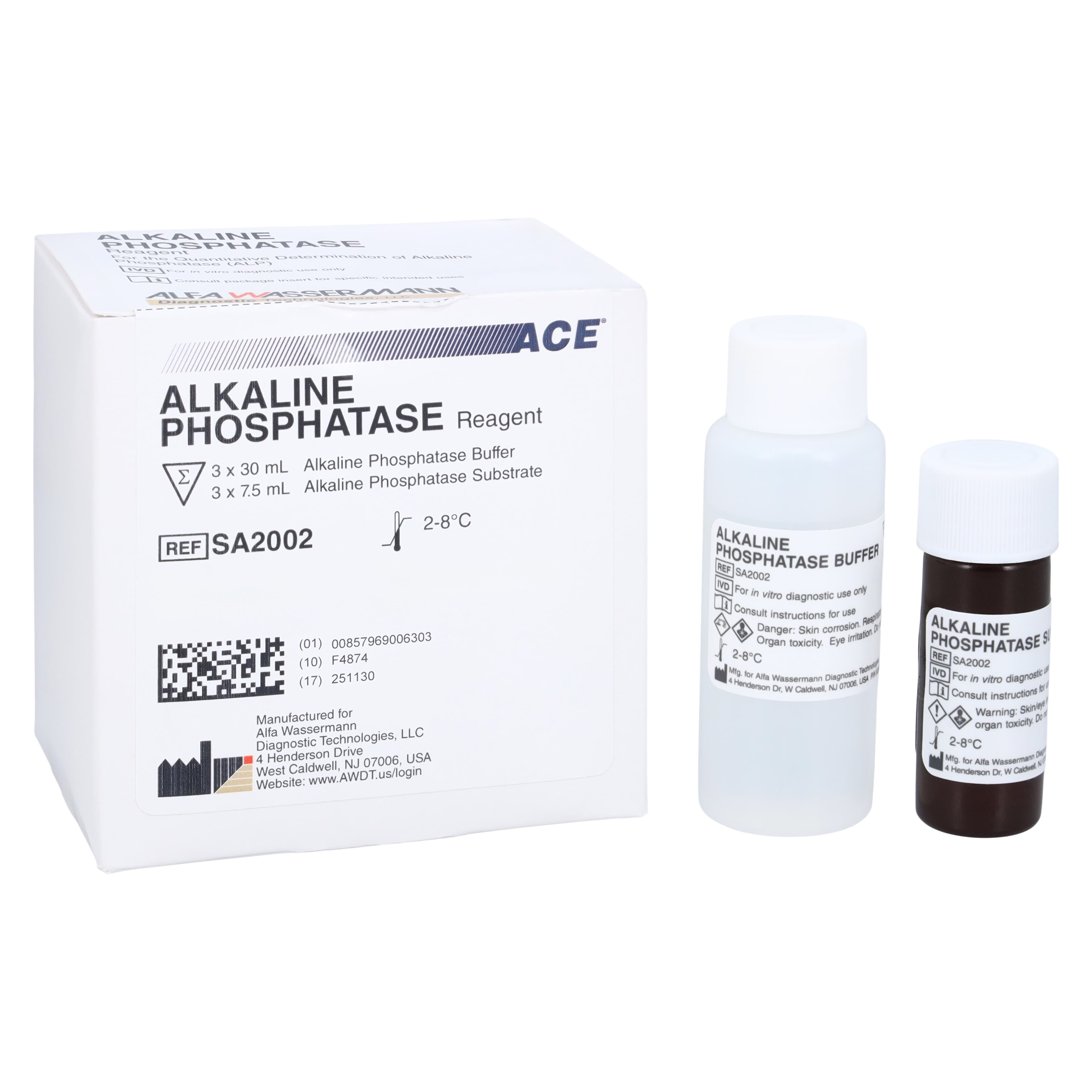 ACE ALP Reagent, 3x30mL + 3x7.5mL Kit, 750 Count thumbnail 2