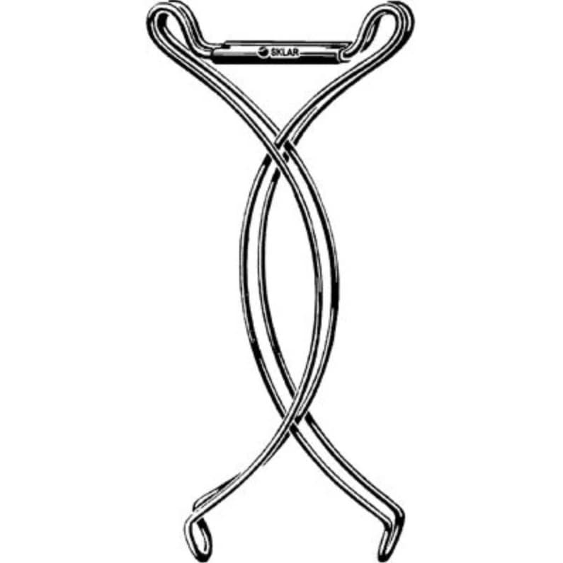 Stockman/Zipser Penile Clamp, Stainless Steel, Reusable, Autoclavable - Stockman/Zipser Clamp Penile - Image 1