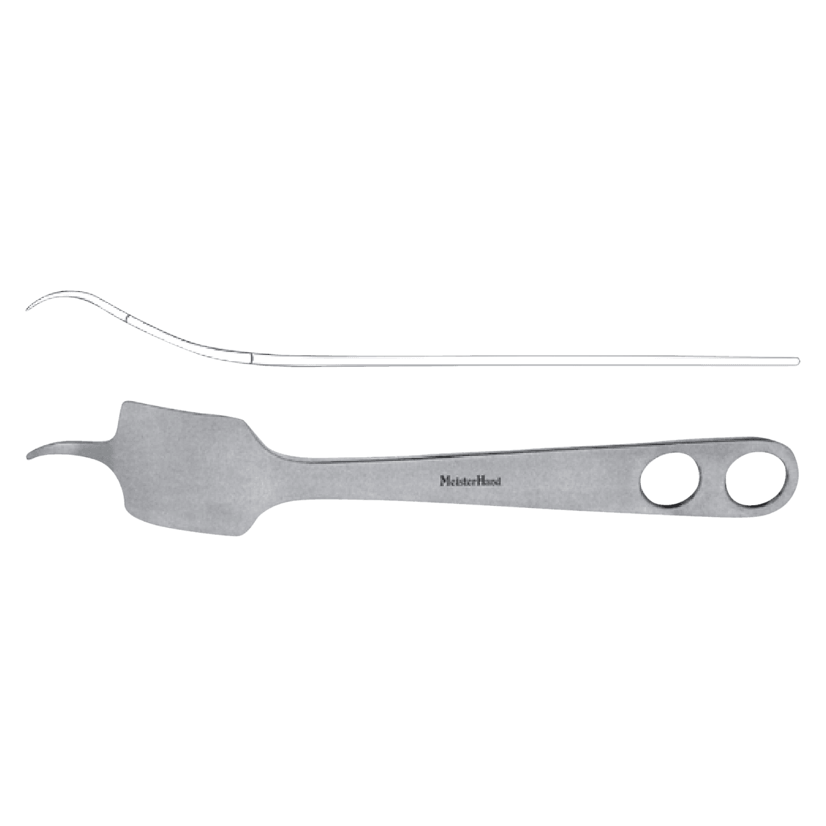 Hohmann Retractor 9-1/4" 10mm, Stainless Steel, Each - Hohmann Retractor 9-1/4 10mm - Image 1