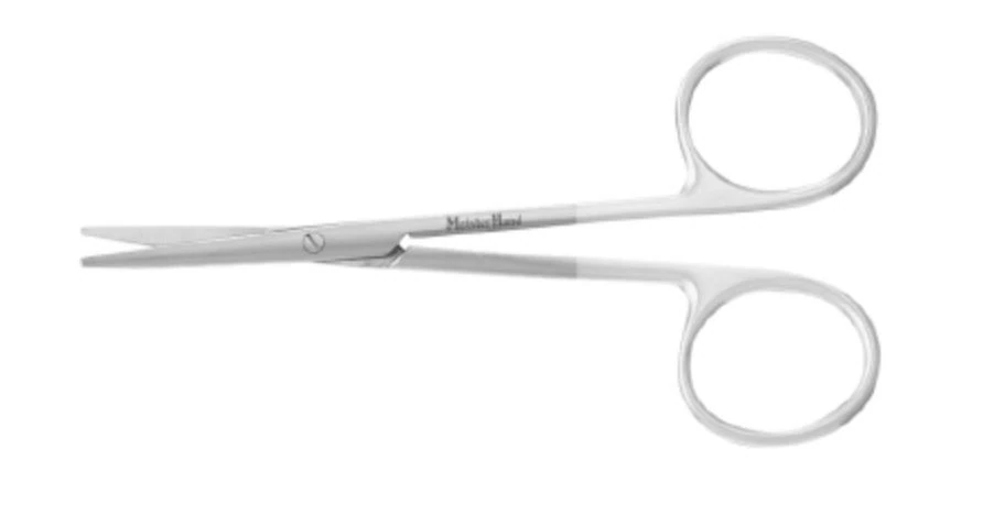 Meister-Hand Strabismus Scissors, Straight, 4-1/2", Tungsten Carbide, Each - TC Strabismus Scs 4-1/2 Str - Image 1