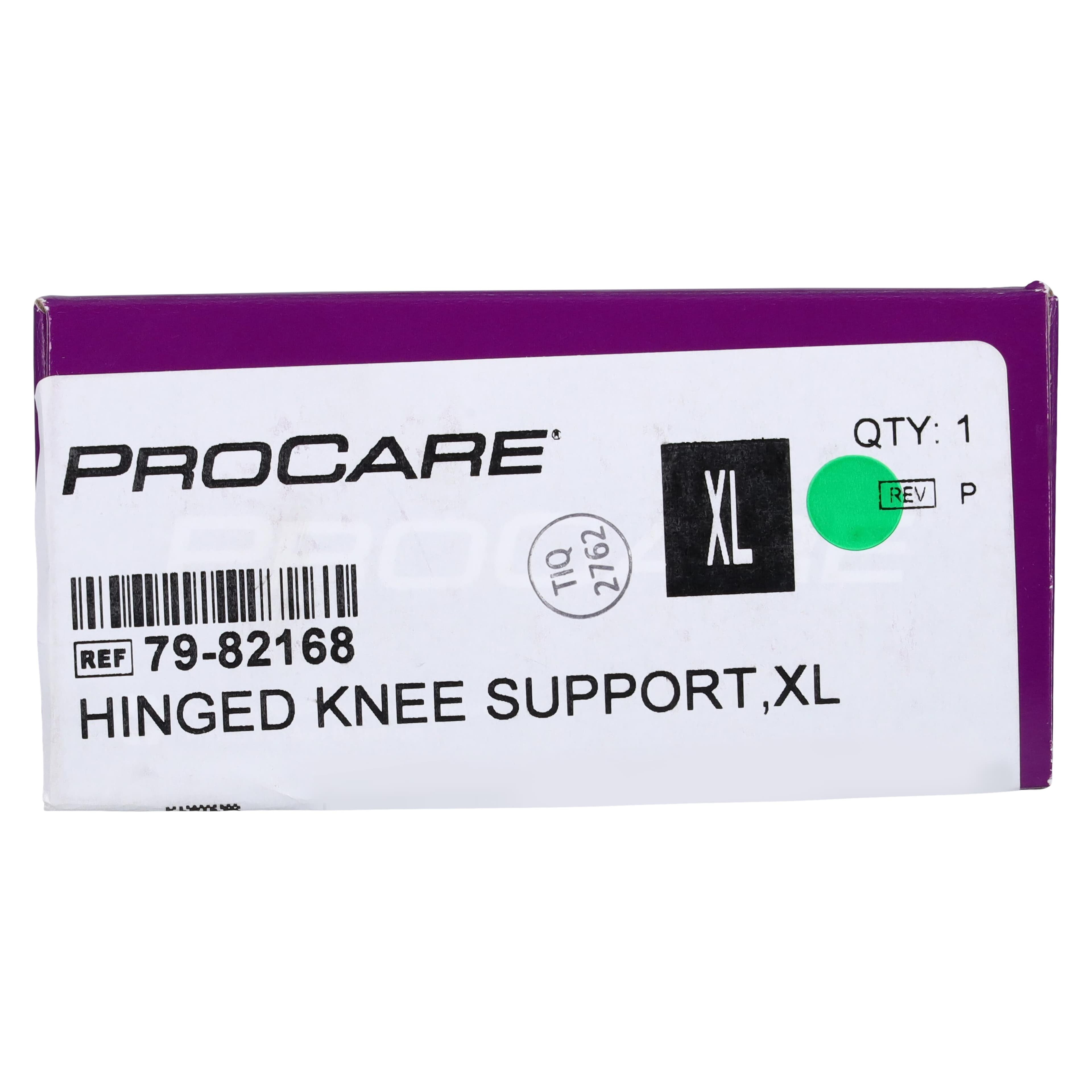 Procare Neoprene Knee Sleeve Support, Adult X-Large, Black, 23-25.5" thumbnail 7