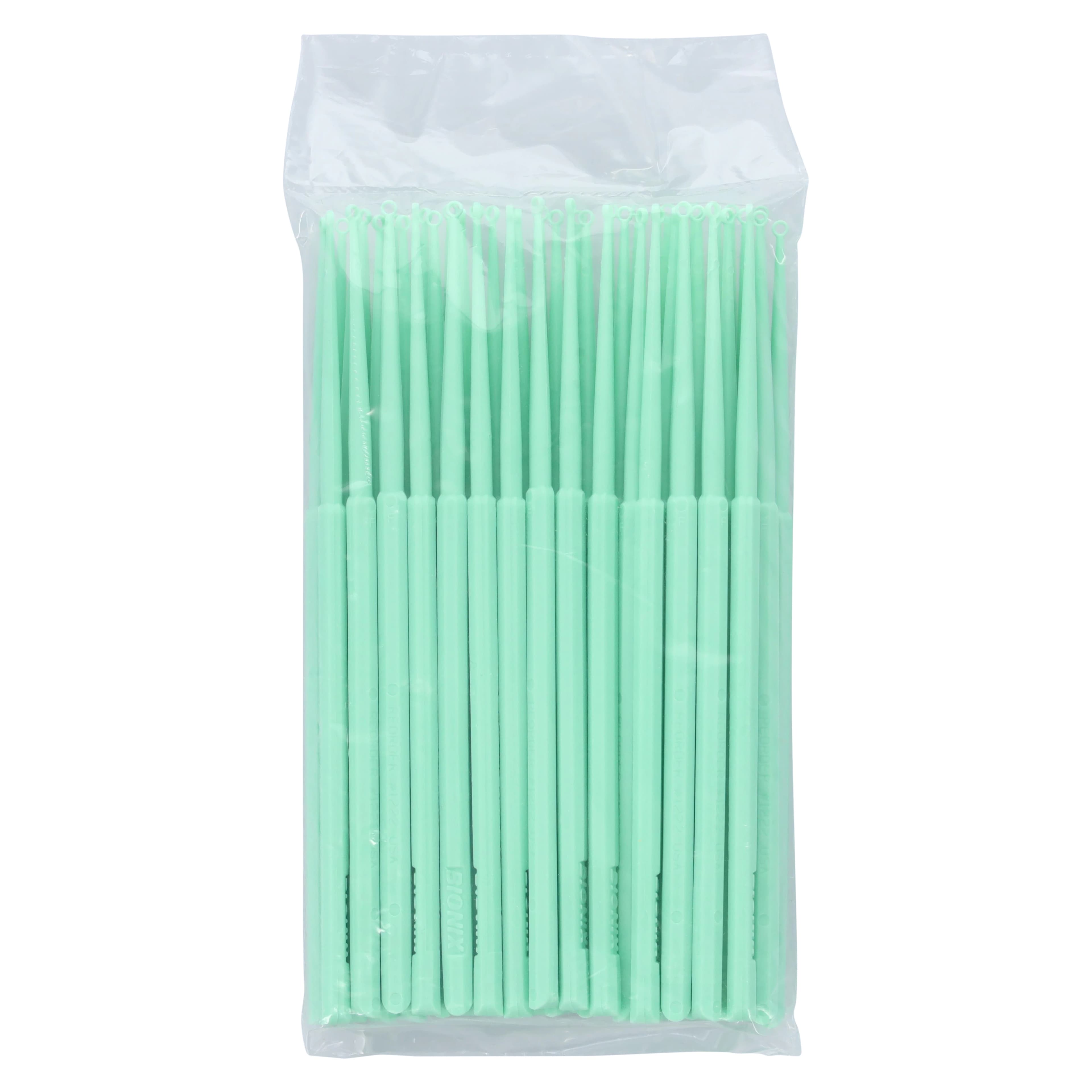 Bionix Microloop Ear Curette, 3mm, Green, Polypropylene, Non-Sterile, Disposable, 50/Box - Curette Ear MicroLoop Green - Image 1