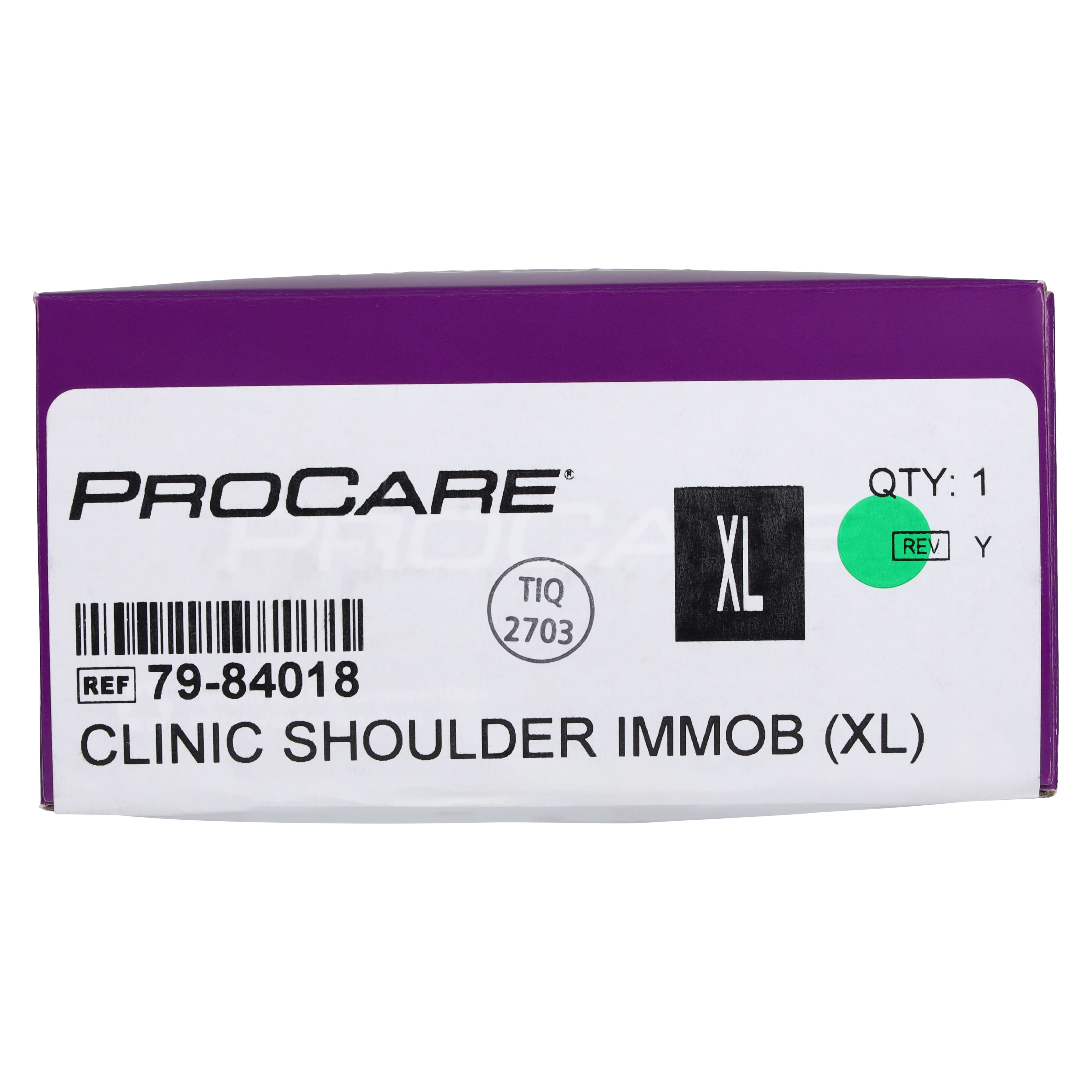 Procare Immobilizer Sling Shoulder, Adult, X-Large, Cotton/Polyester, 10x20" thumbnail 3