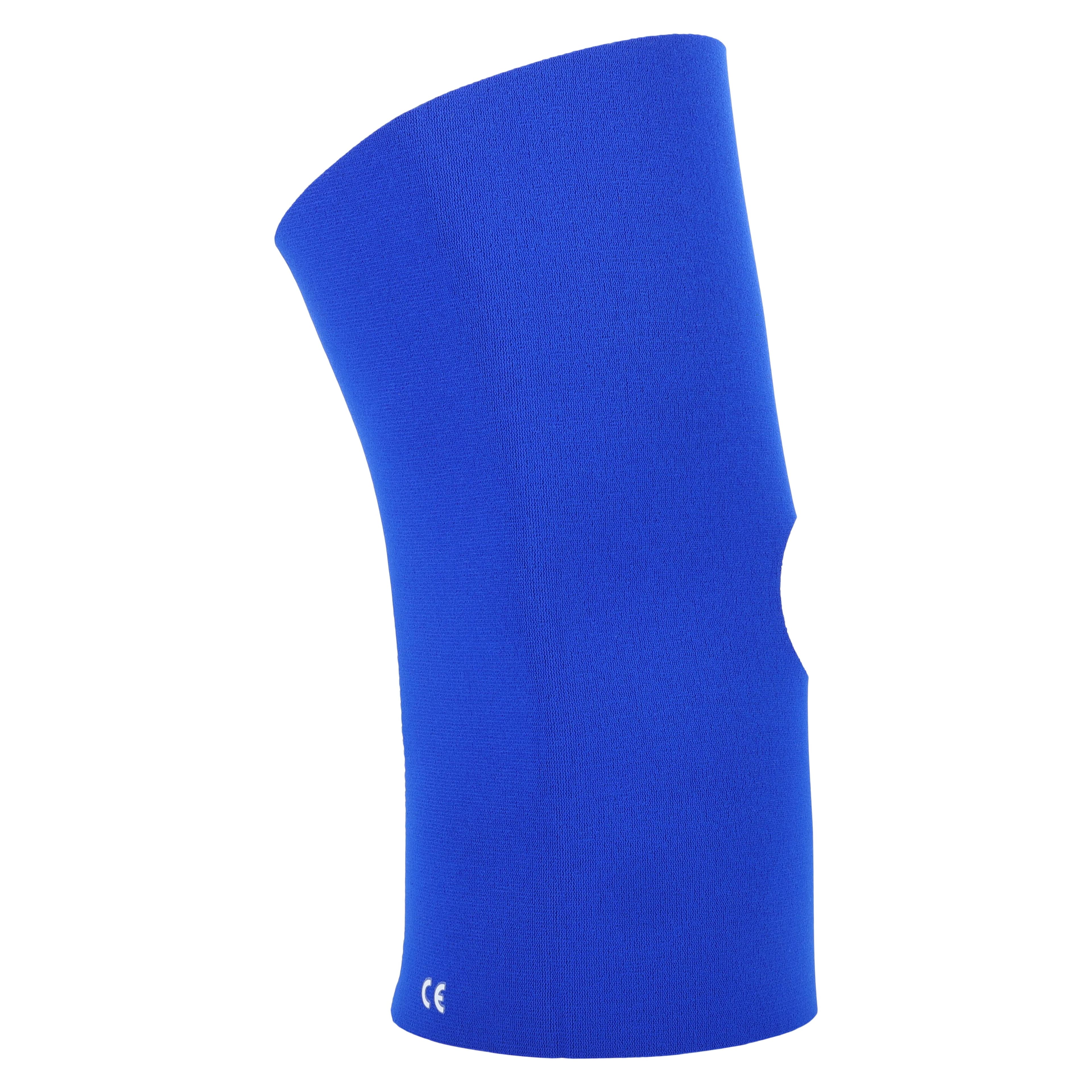 DJO Clinic Sleeve Support Knee, Adult Neoprene, Size Large (20.5-23"), Blue, 10" thumbnail 5