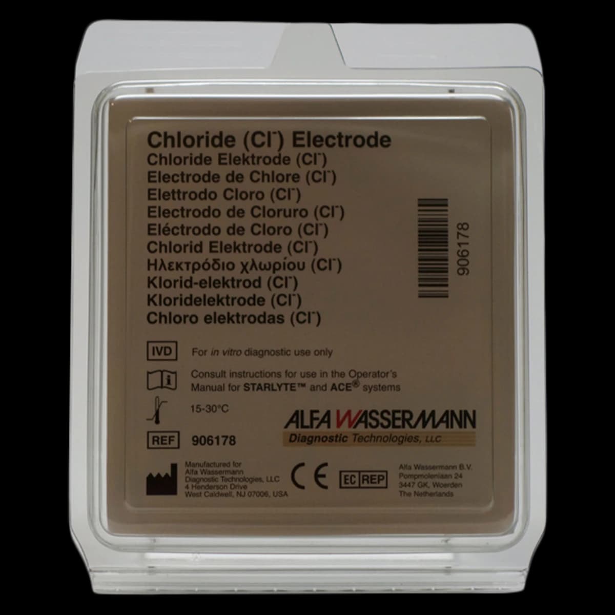 ACE Chloride ISE Ion-Selective Electrode for NEXCT/Starlyte III - Ace/Nexct Electrode Chloride - Image 1