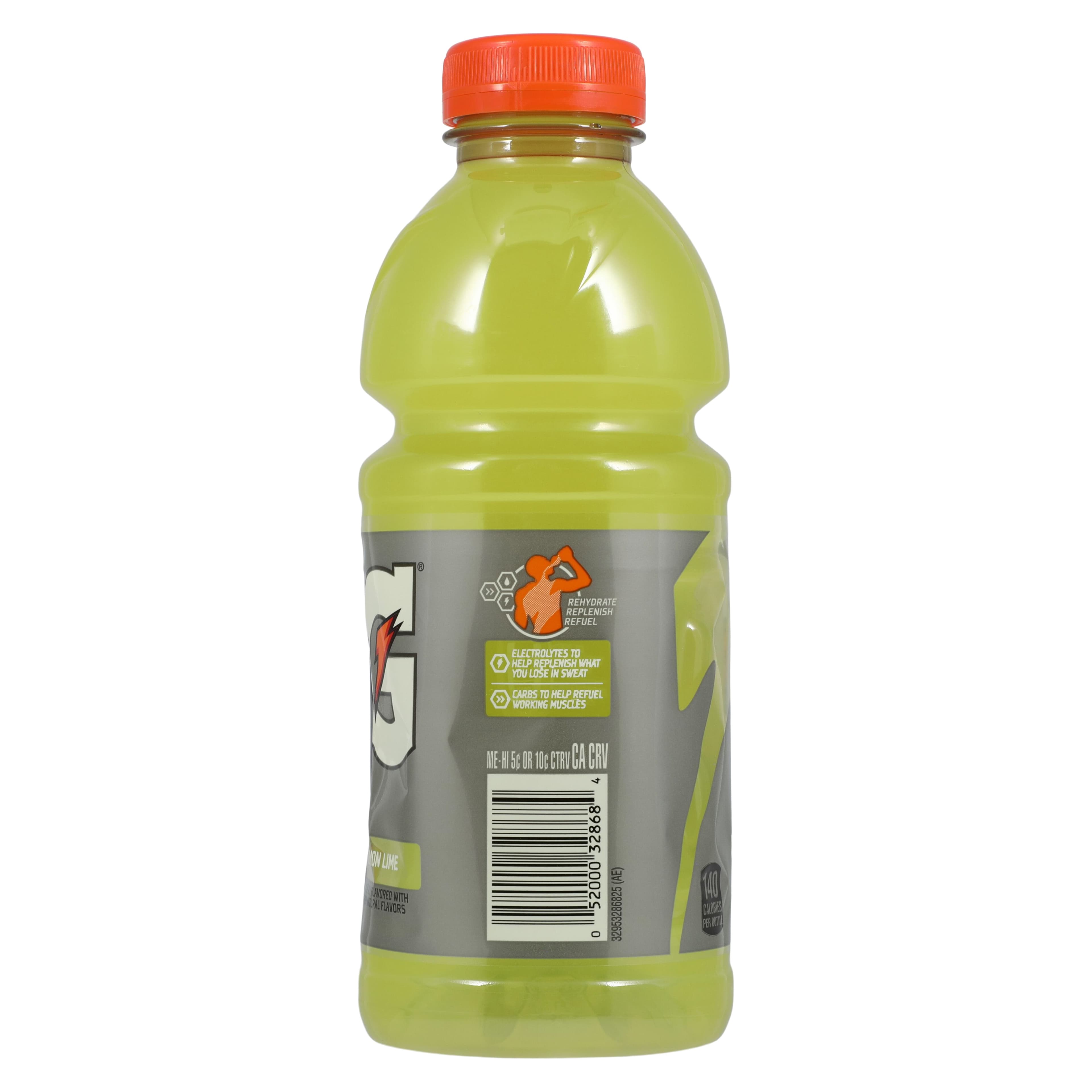 Gatorade Lemon Lime Sports Beverage, 20 oz Wide Mouth Bottle, 24/Case thumbnail 3