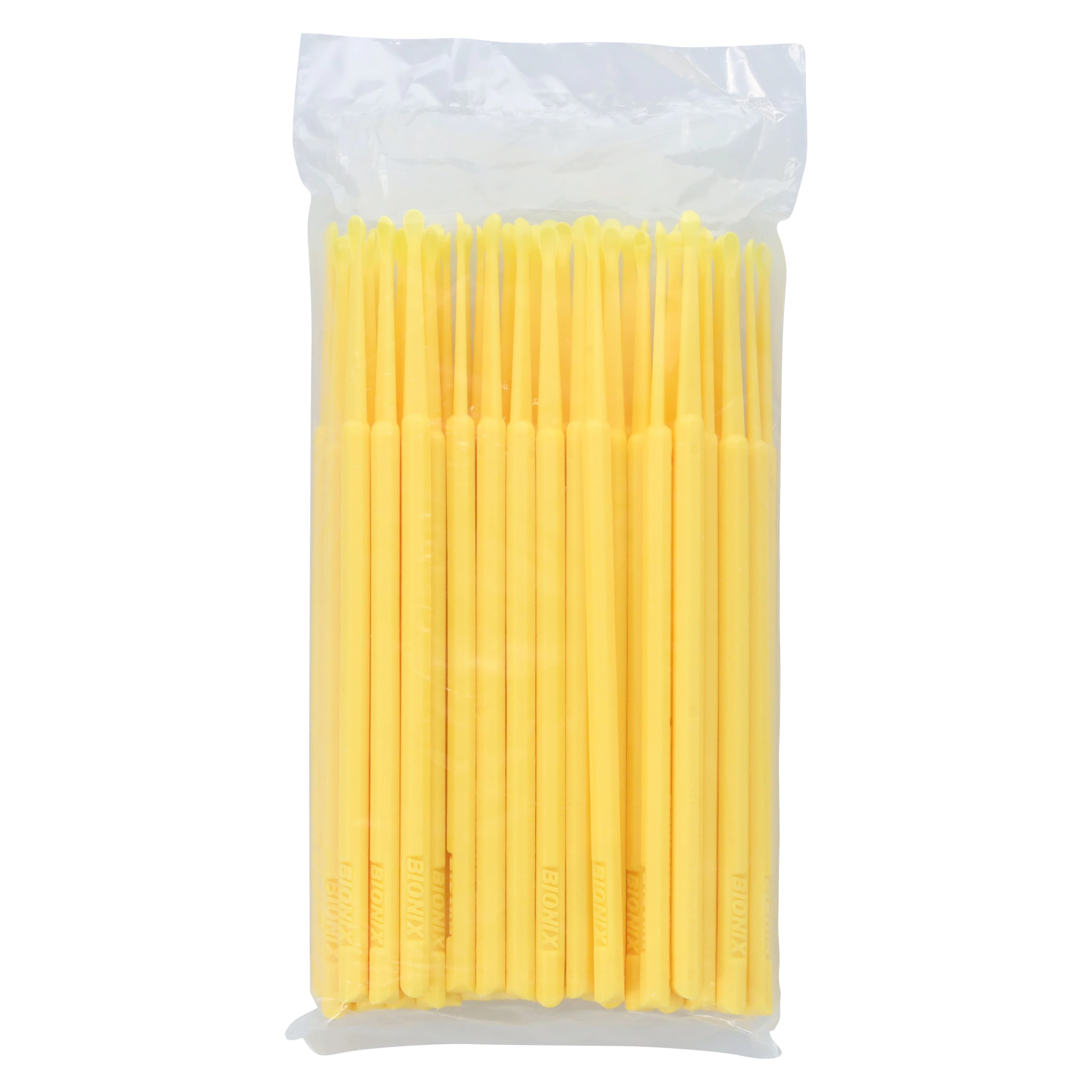 Bionix CeraSpoon Ear Curette, 4mm, Yellow, Polypropylene, Non-Sterile, Disposable, 50/Box - Curette CeraSpoon Yellow - Image 1