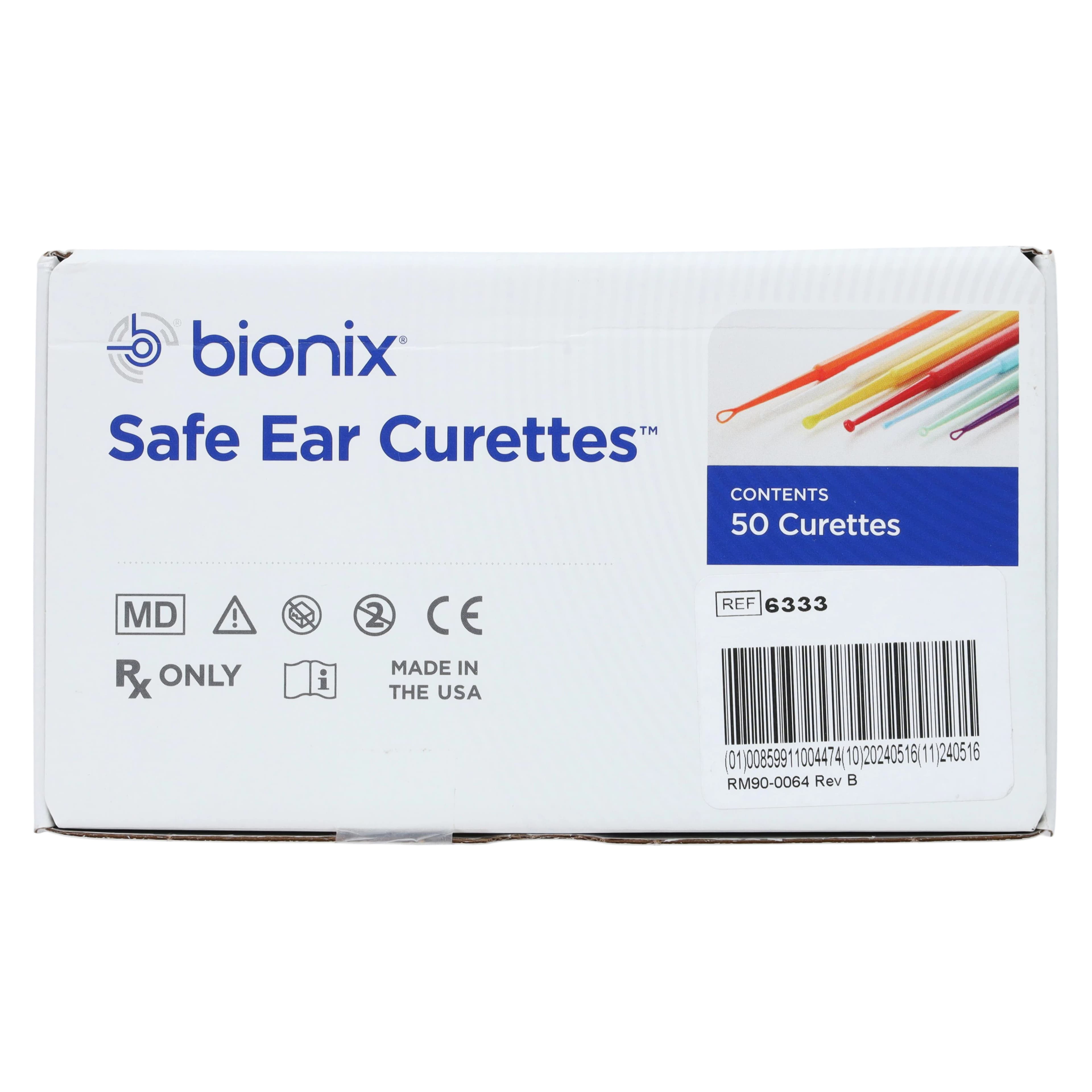 Bionix CeraSpoon Ear Curette, 4mm, Yellow, Polypropylene, Non-Sterile, Disposable, 50/Box thumbnail 3