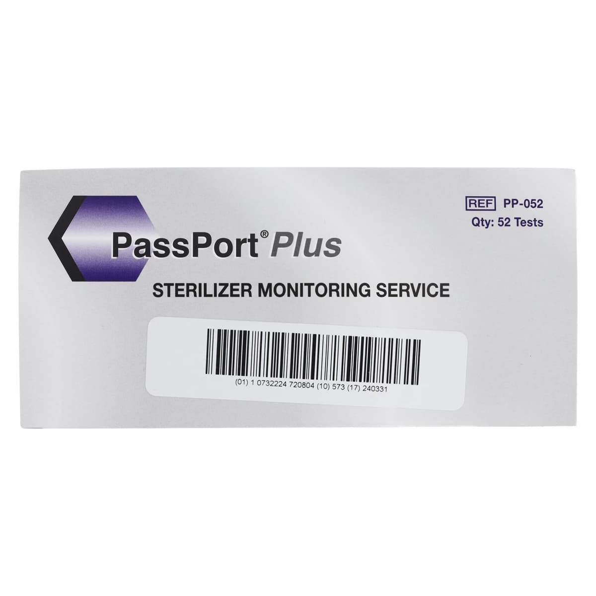 PassPort Plus Sterilizer Monitoring Service, Mail-In Biological Indicator, 52/Pk, PP-052 thumbnail 4
