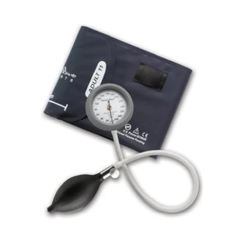 Welch Allyn DuraShock Aneroid Sphygmomanometer with FlexiPort Cuff, Size 9-12, Multi-Colored, Latex-Free - Aneroid Intgr w/FlexiPort Cuff - Image 1