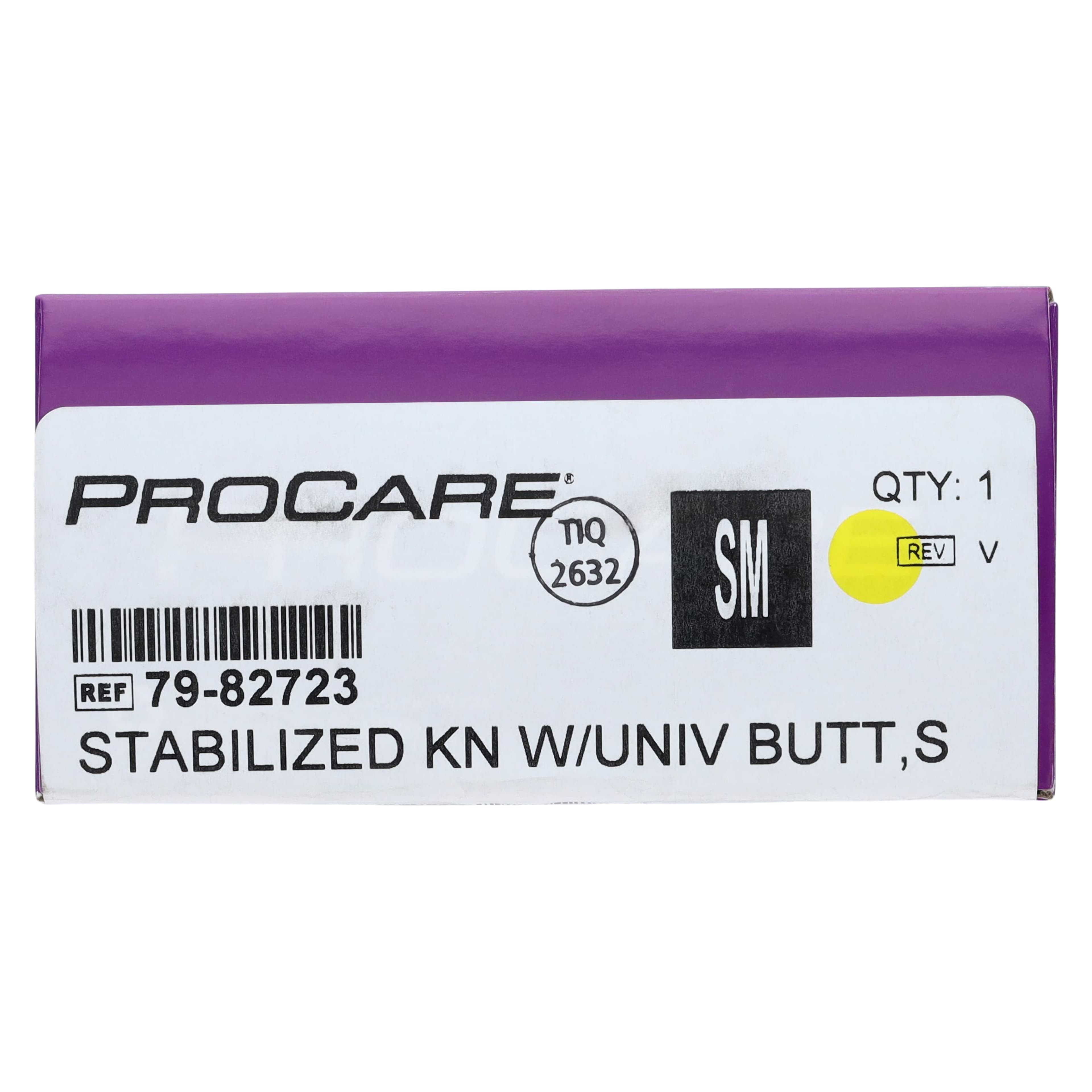 Procare Stabilizer Support Knee, Adult Neoprene, Size Small (15.5-18"), Black thumbnail 7