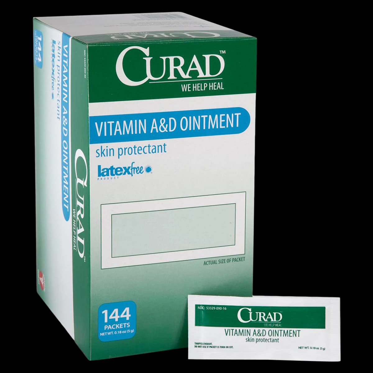 Curad A&D Ointment, 5 g, 864/Case - Ointment A&D Curad 5g - Image 1