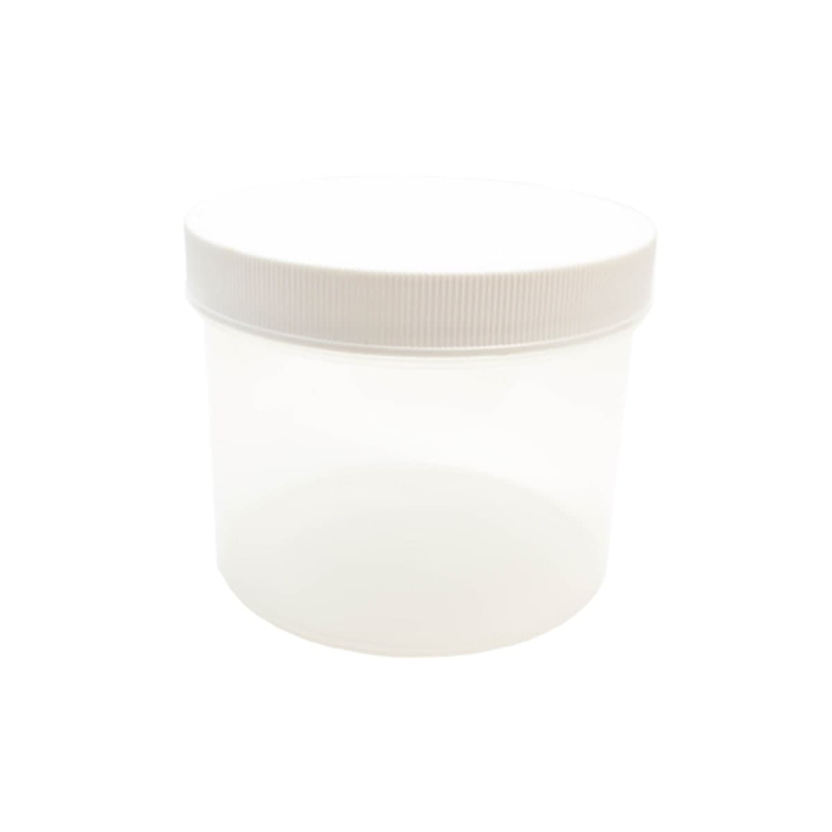 Azer Scientific Pathology Specimen Container, 32 oz, Polypropylene, Non-Sterile, Non-Graduated, Attached Screw Cap, Clear, 12/Case thumbnail 2