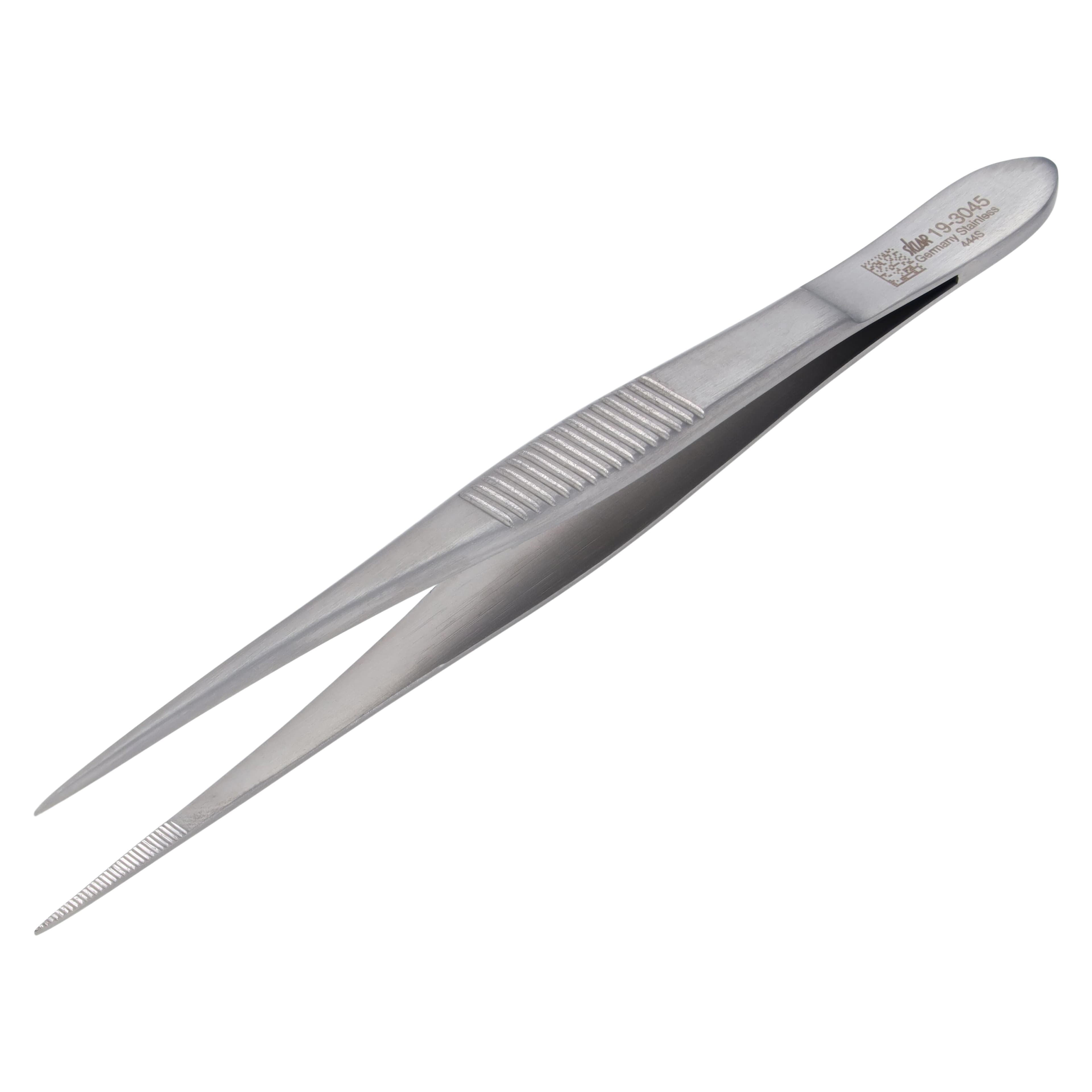 Sklar Instruments Splinter Forceps, Fine Point, Straight, 4-1/2" Stainless Steel, Autoclavable, Each thumbnail 4