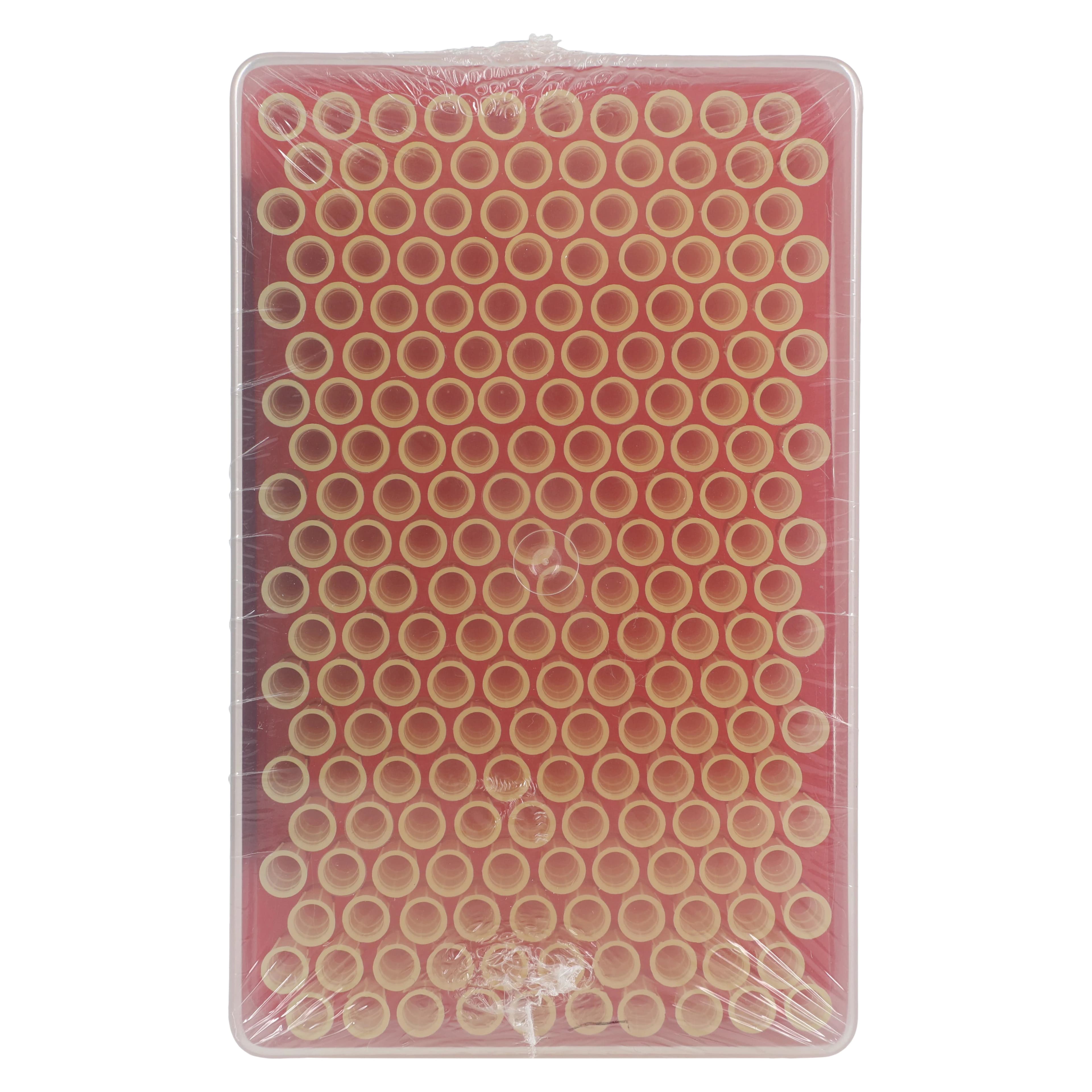 Globe Scientific Pipette Tips, 1-200 µL, Non-Graduated, Universal, Non-Sterile, Disposable, Racked, Yellow, 1000/Box thumbnail 3