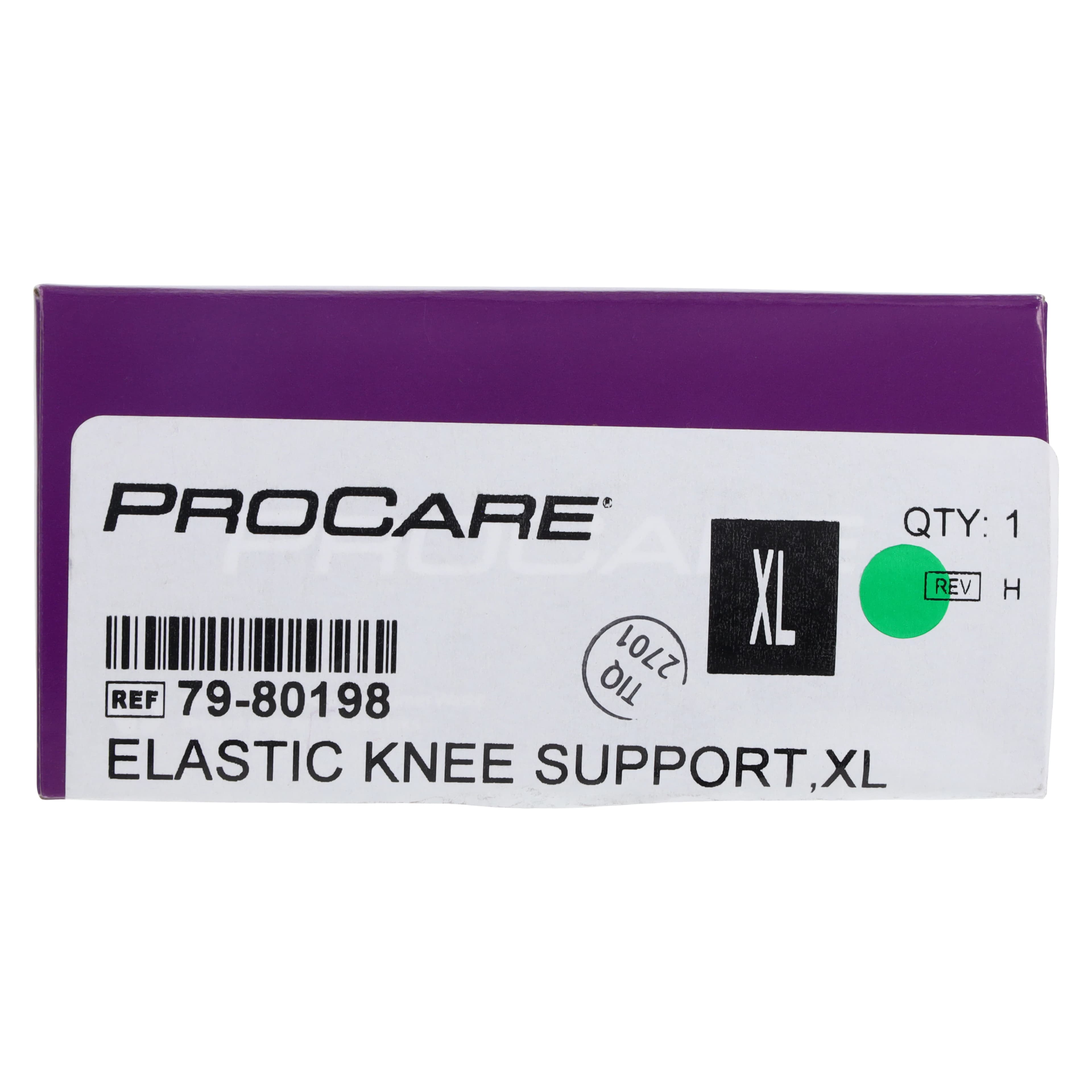 Procare Sleeve Support Knee, Neoprene, Adult X-Large, Fits 23-25.5" thumbnail 7