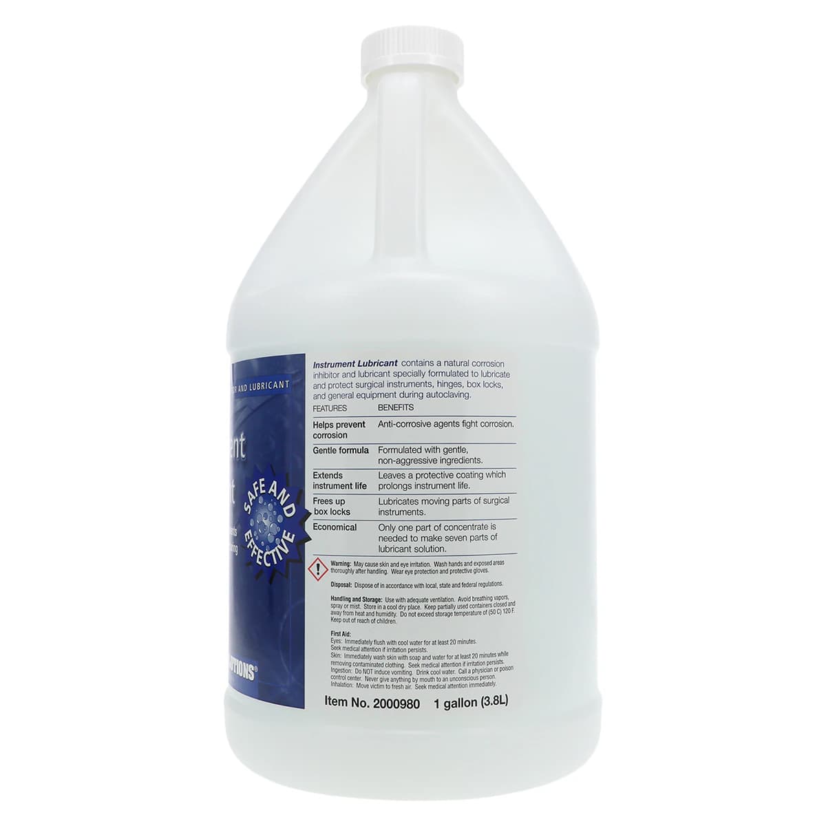 Surgical Milk/Instrument Lubricant, 1 Gallon thumbnail 2