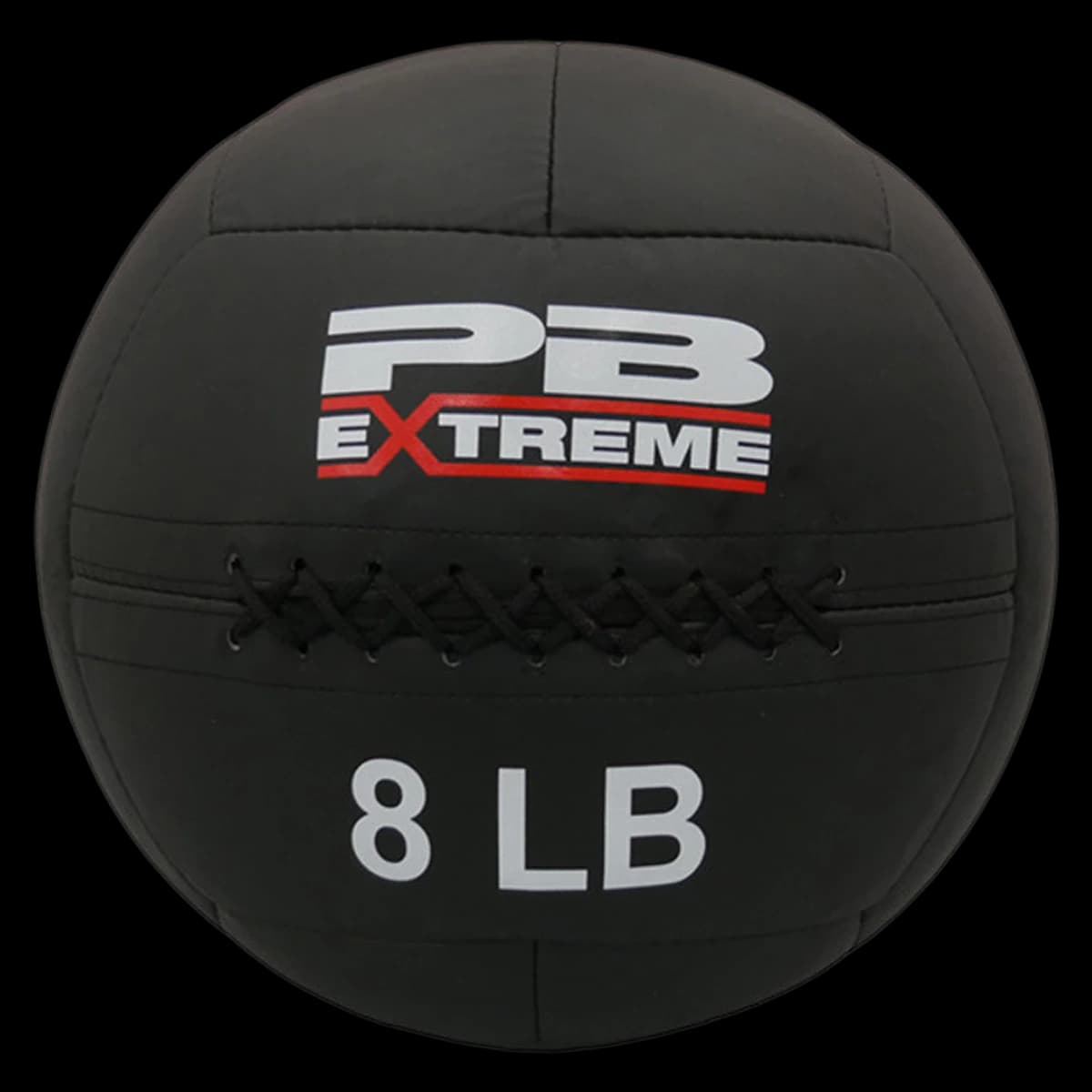 PB Extreme Medicine Ball, 8 lb, 14" Diameter, Blue/White, Soft - Ball Medicine PB Extreme 8lb - Image 1