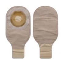 Hollister Premier One-Piece Ostomy Pouch, 12" Length, Beige, Pre-Sized, Flextend Skin Barrier - Barrier Skin Flextend Beige - Image 1
