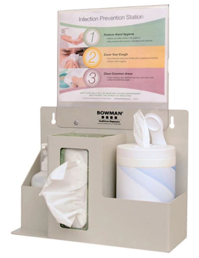 Marketlab Infection Prevention Organizer, Beige ABS Plastic, Without Stand, 01KT0J0340BB5AM581NRSSDPKS - Organizer Infection Prevention - Image 1