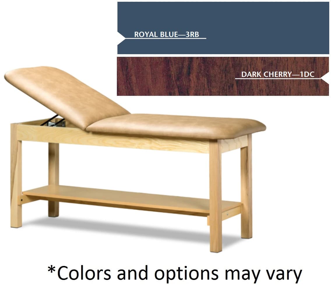 Clinton Industries ETA Classic Treatment Table, Royal Blue, 400 lb Capacity - Table Treatment Classic DkChry - Image 1