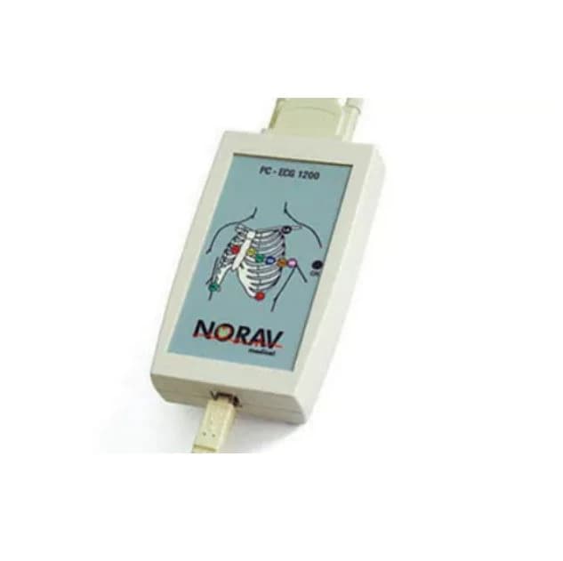 Norav Medical EKG USB Analyzer without Interpretation (PC-ECG Software) - EKG USB w/o Interpretation - Image 1