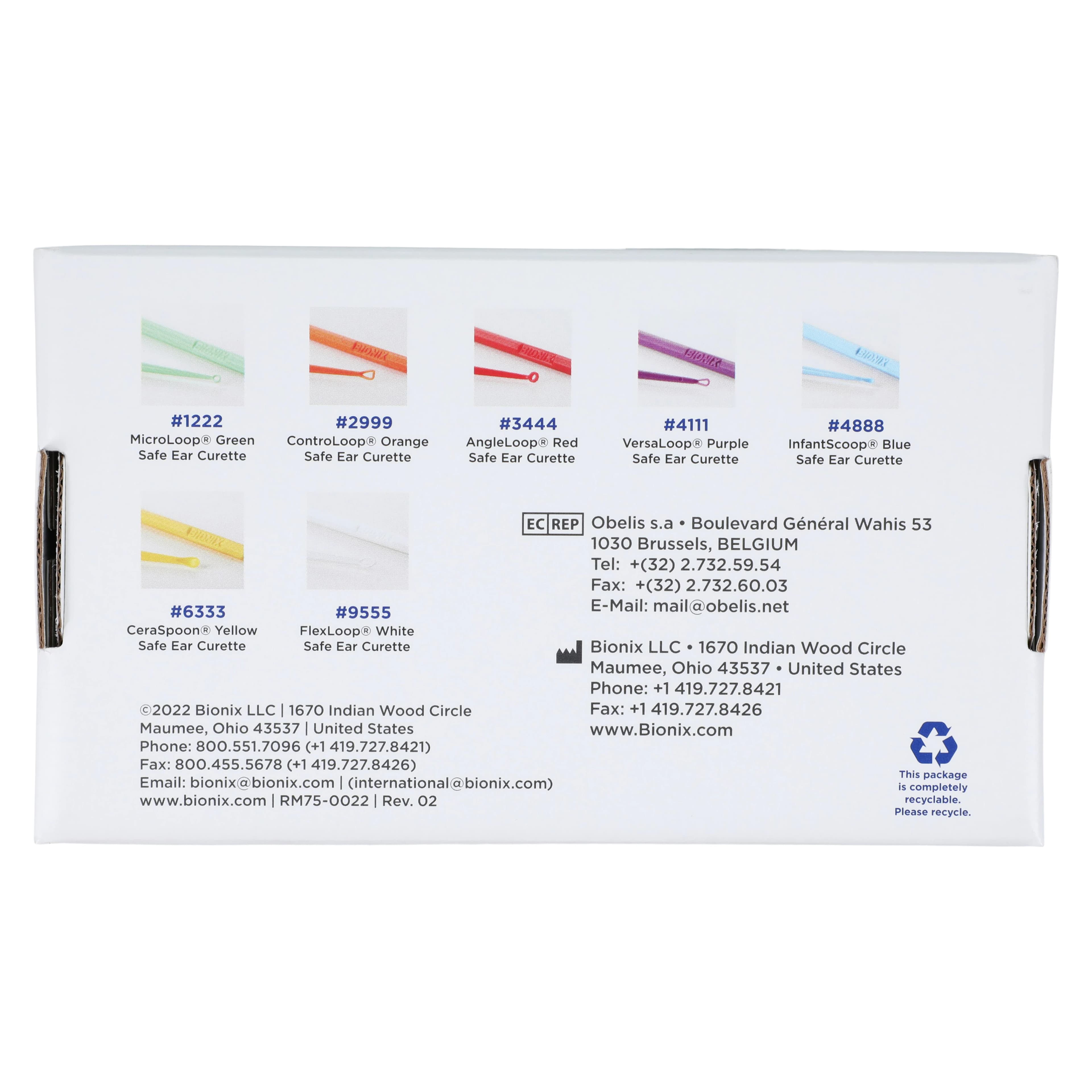 Bionix FlexLoop Ear Curette, 4mm, White, Polypropylene, Non-Sterile, Disposable, 50/Box thumbnail 4