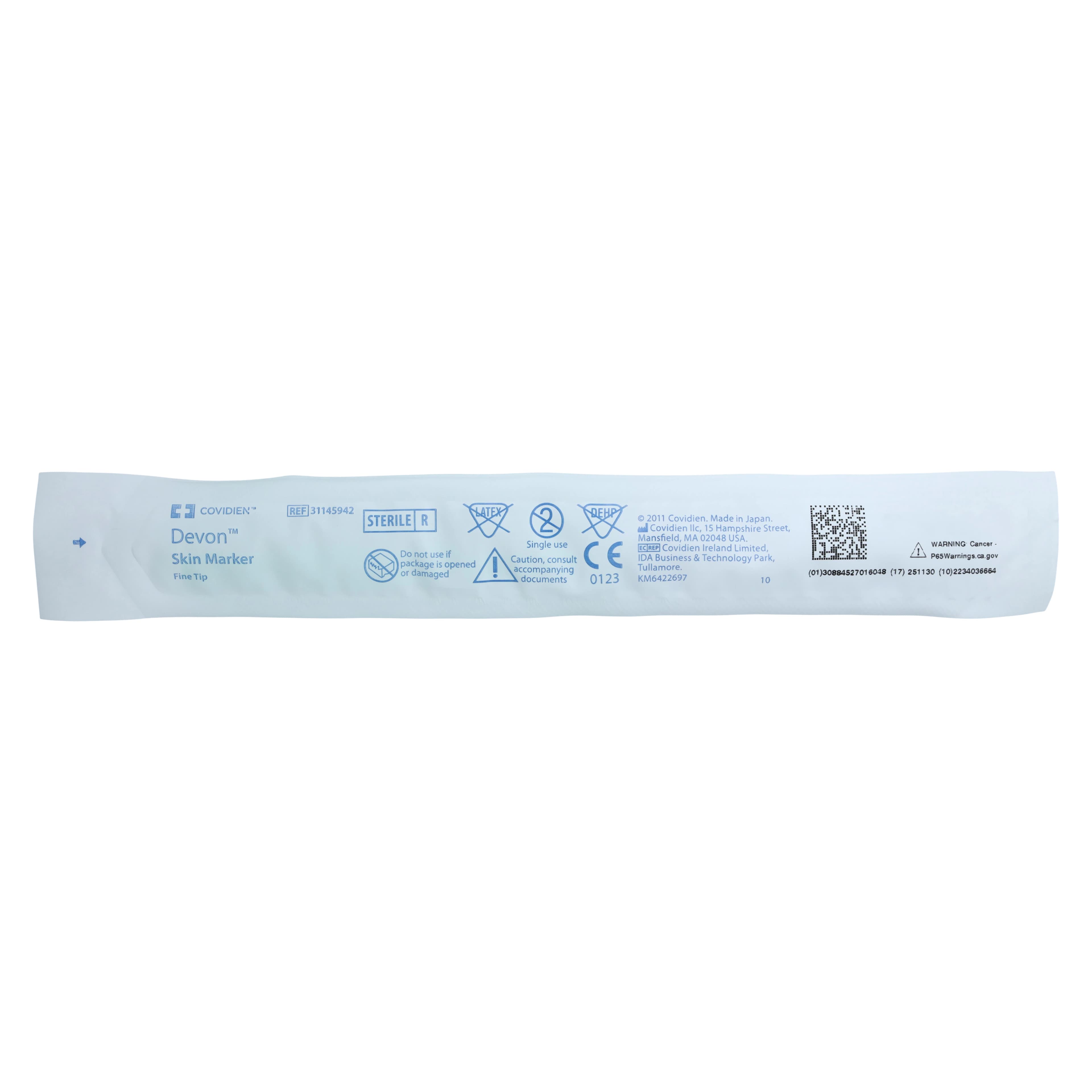 Cardinal Devon Surgical Skin Marker, Fine Tip, Violet, Sterile thumbnail 2