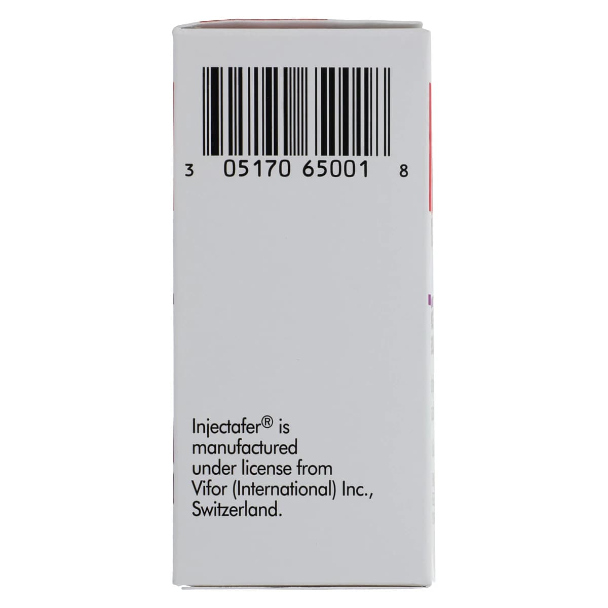 Injectafer (Ferric Carboxymaltose) Injection, 50 mg/mL, Single-Dose Vial, 15 mL thumbnail 5