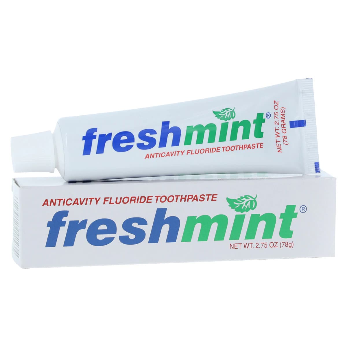 New World Imports Anticavity Fluoride Toothpaste, Fresh Mint, 2.75 oz Tube, Individually Boxed, 144/Case, TP275 thumbnail 2