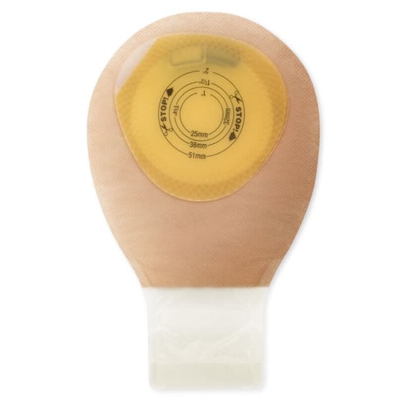 Hollister Pouchkins 1-Piece Ostomy Pouch, Ultra-Clear, Cut-To-Fit, Drainable - Pouch Drain Pouchkins Ult-Clr - Image 1