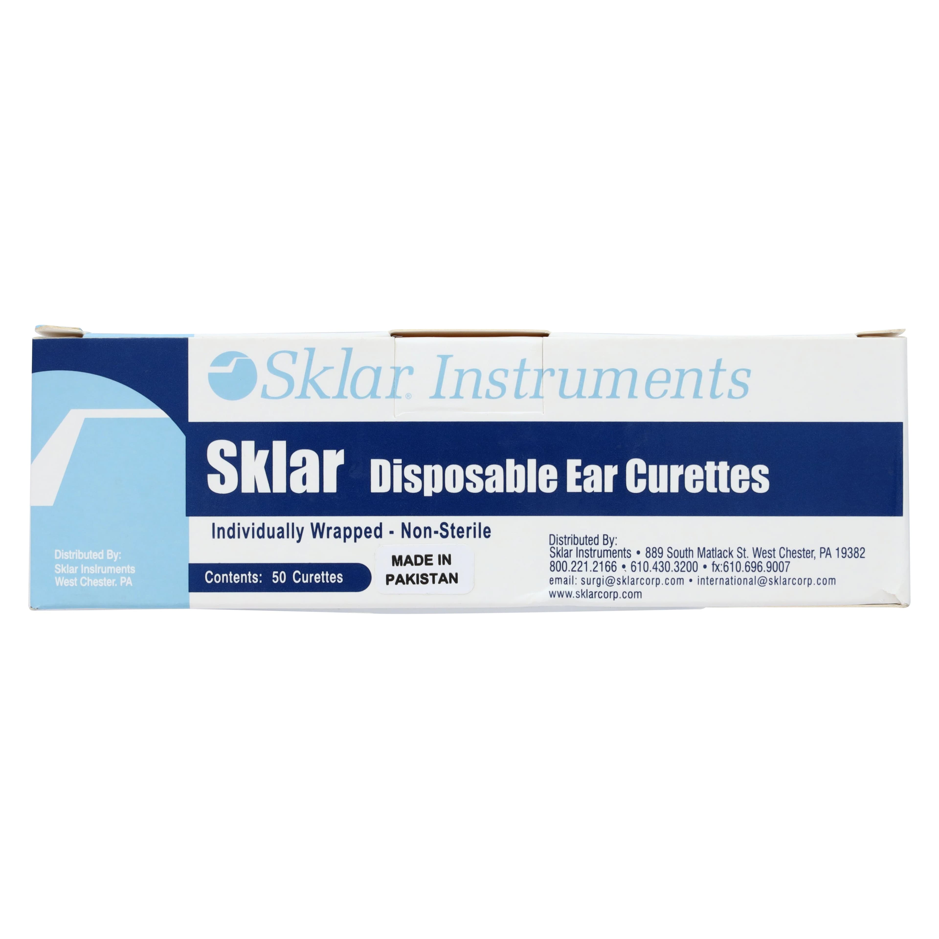 Sklar Instruments Ear Curette, Large, 5-3/4" Plastic, Non-Sterile, Disposable, 50/Box thumbnail 3