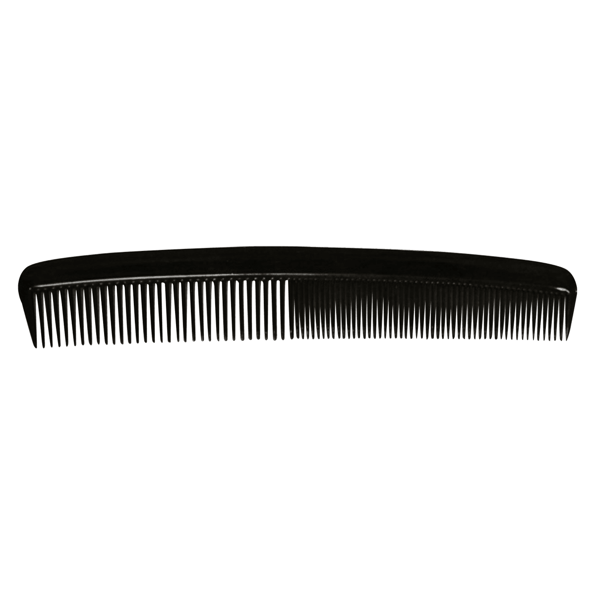 Plastic Comb, Black, Each thumbnail 2