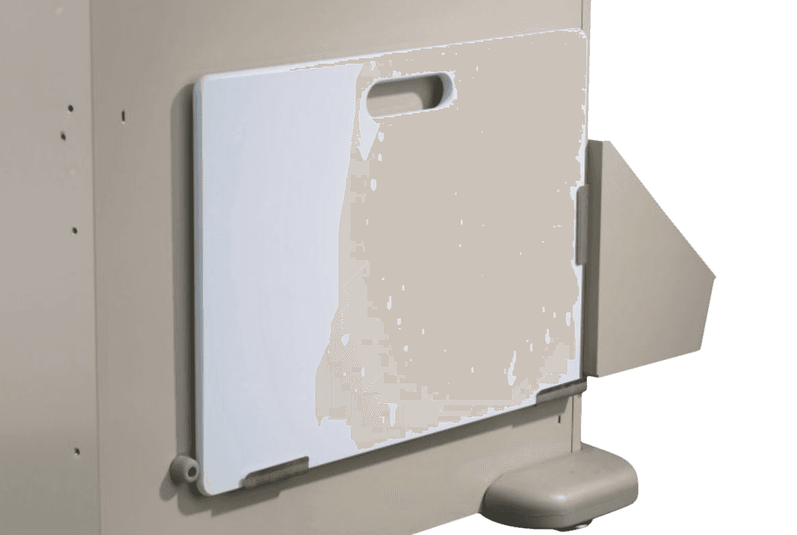 Metro Basix Cart Backboard with Brackets - Backboard w/Brackets - Image 1