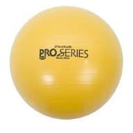 Thera-Band Pro Series Exercise Ball, Vinyl, 45cm, Yellow - Ball Exercise Pro Series 45cm - Image 1