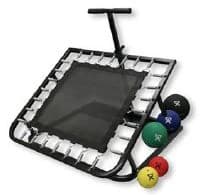 CanDo Rebounder Package with Rack and 5 Balls, 40x53x40" - Rebounder Pkg w/Rack 5-Balls - Image 1