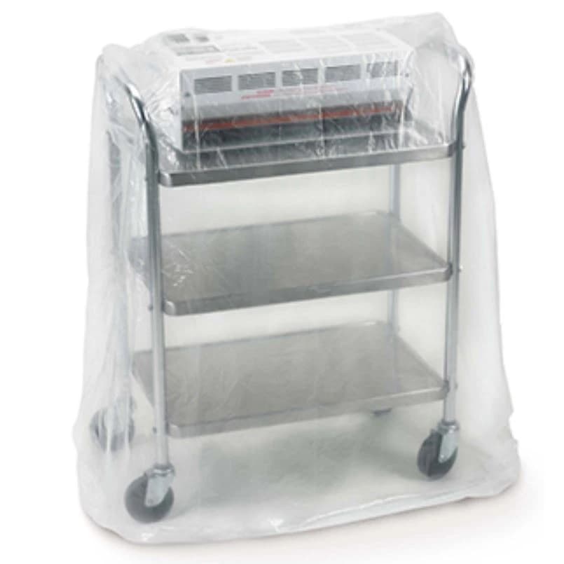 Medegen Cart Cover, 64" x 67" x 27", 0.9 mil, 50/Case - Cover Cart 64x67x27" 0.9mil - Image 1