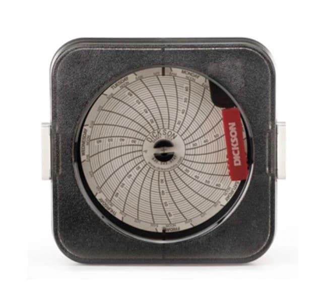 Dickson Super Temperature Chart Recorder Chart, 0.5L, -30 to 50C/-22 to 122F, Each - Recorder Temp Chart - Image 1