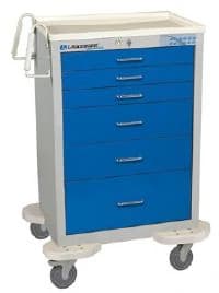 Lakeside Anesthesia Cart, 6 Drawer, Electric Lock - Cart Anesth 6Drw Electric Lock - Image 1
