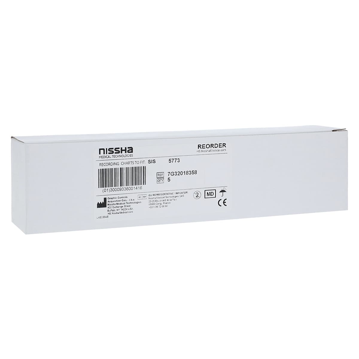 Clinitek 5773 Printer Chart Paper, 5 Rolls/Box - Paper Chart f/Clinitek 5773 - Image 1