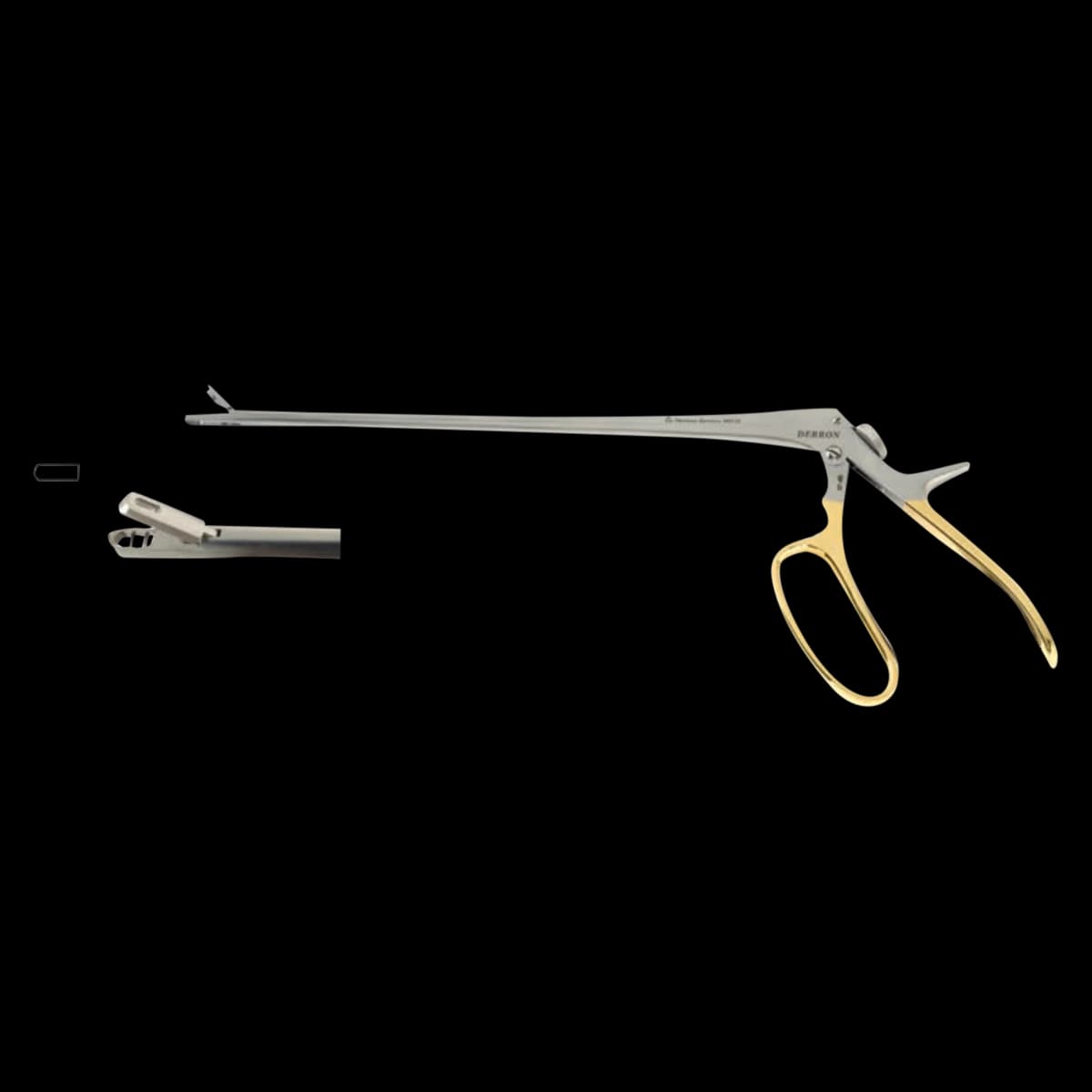 Tischler Cervical Biopsy Forceps, 10" Stainless Steel, Each - Forcep Cervical Biop Tischler - Image 1