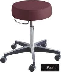 Brewer Century Series Exam Stool, Airlift, Without Backrest, Black, 250 lb Capacity - Stool Exam Airlift w/o Bkrst - Image 1