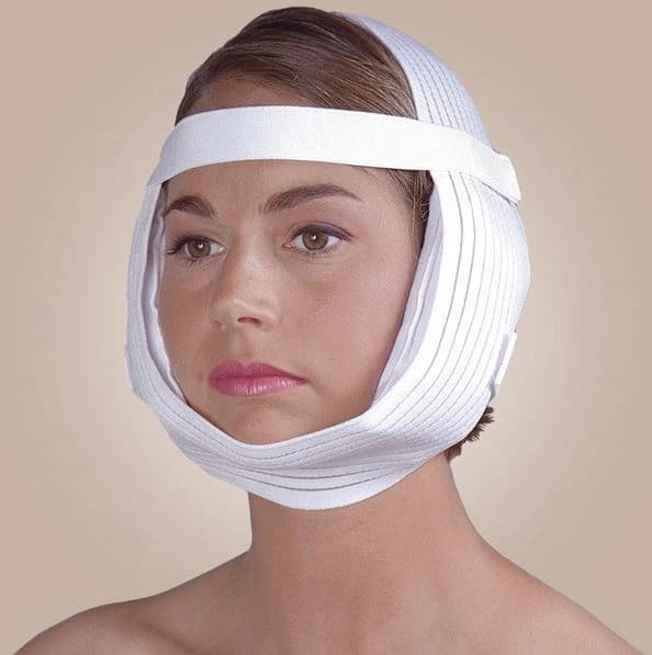 Summit Medical Facial Compression Band with Hot/Cold Therapy, Universal/One Size, White - Band Cmpr Facial w/Hot/Cold - Image 1