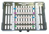 A. Titan Instruments Titanium Implant Scaler and Explorer Kit with Sterilization Cassette, 6AL-4V Titanium Alloy, 01KEZKNMRA3X50QCYAFYSS04W7 - Titanium Implant Scaler and Explorer Kit - Image 1