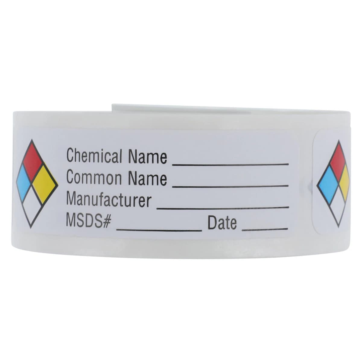 Marketlab MSDS Chemical Name NFPA Label, 2-1/2 x 3/4 inch, 250/Package thumbnail 2