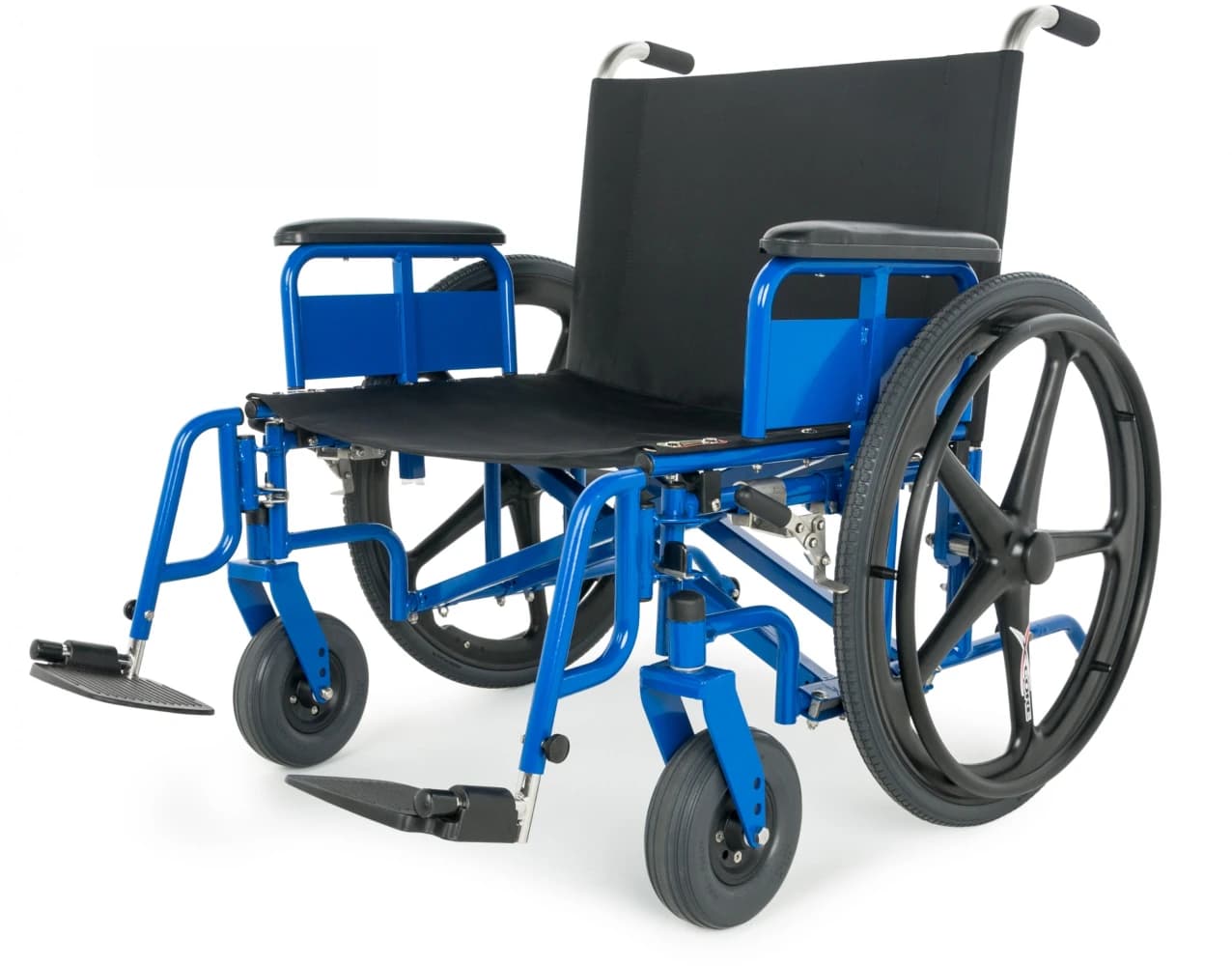 GF Health Products Bariatric Wheelchair, 26" x 20" Seat, MRI-Safe, 650 lb Capacity - Wheelchair Bariatric 26x20"MRI - Image 1