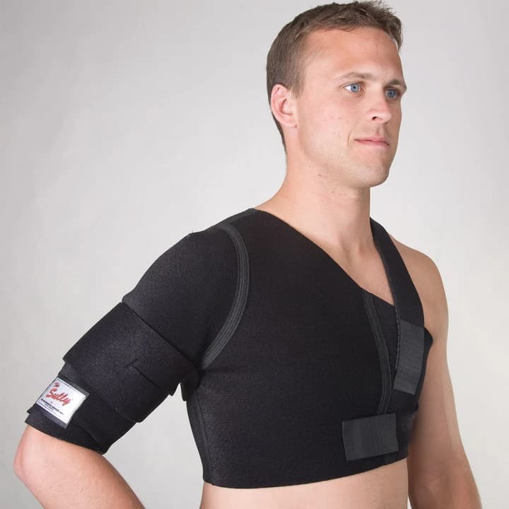 DJO Sully Shoulder Immobilizer Stabilizer, Adult, X-Small, 34-40" - Stabilizer Shoulder Sully - Image 1