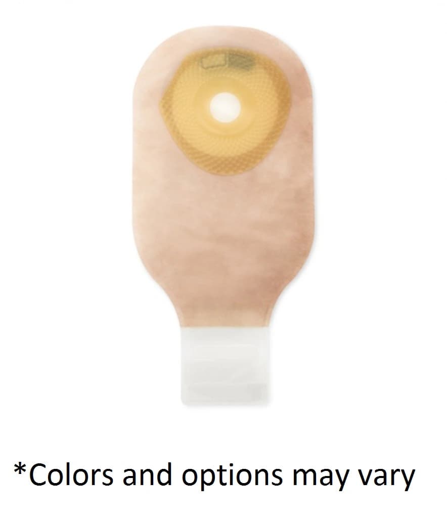 Hollister SoftFlex Premier Drainable Ostomy Pouch, Transparent, 12" - Pouch Ost SoftFlex Drain Trns - Image 1