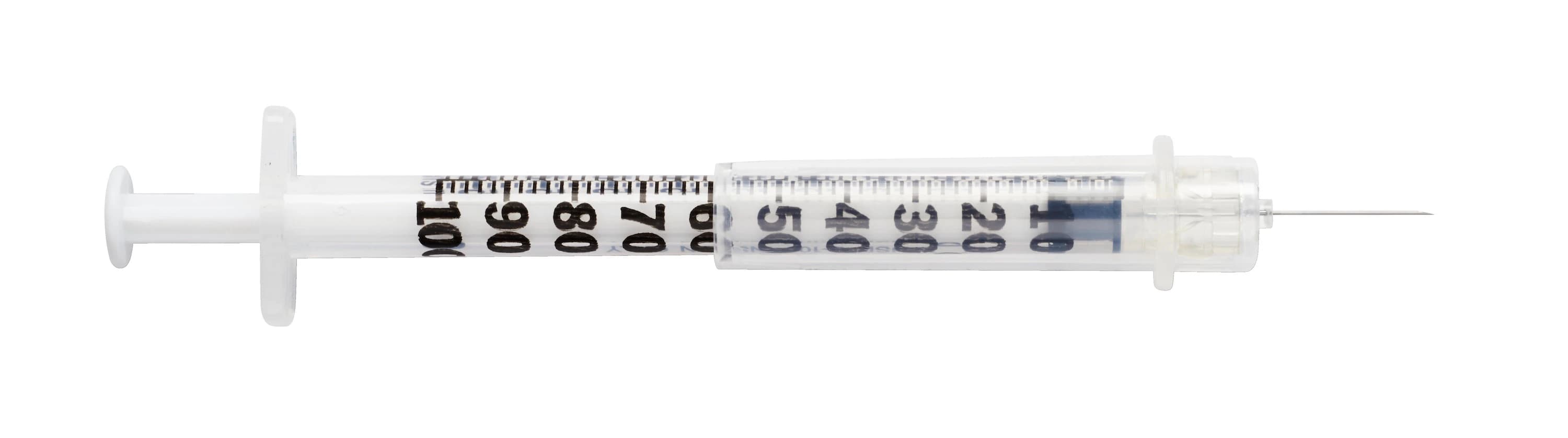 UltiCare Insulin Syringe with Needle, 1mL, 29G x 1/2", Blister Pack, Sterile, 500/Case thumbnail 2
