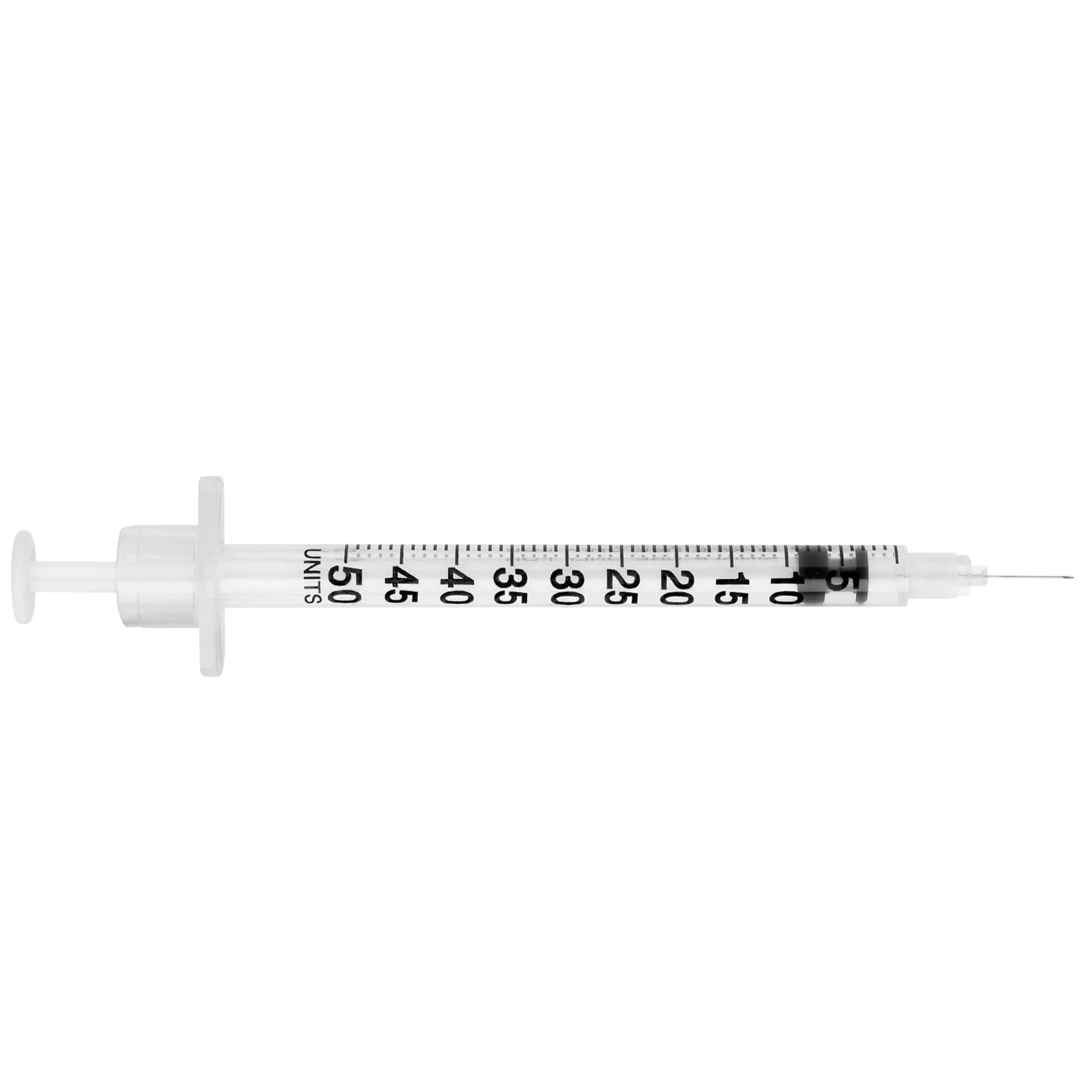 UltiCare Insulin Syringe with Fixed Needle, 31G x 5/16", U-100, 0.5 mL (50 Units), Sterile, 500/Case thumbnail 2